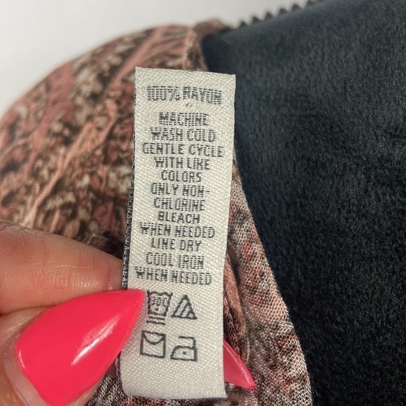 American Rag Paisley Print Romper with Bell Sleeves - Picture 9 of 9